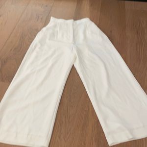 White Wayf dress culottes size xs